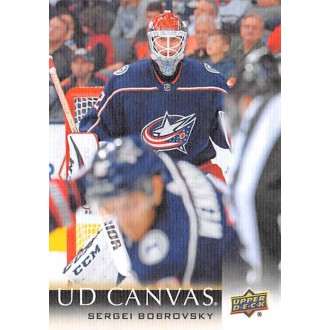 Insertní karty - Bobrovsky Sergei - 2018-19 Upper Deck Canvas No.142