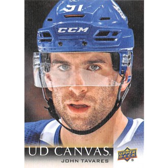 Insertní karty - Tavares John - 2018-19 Upper Deck Canvas No.195