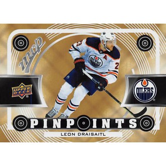 Insertní karty - Draisaitl Leon - 2022-23 MVP Pinpoints Gold No.7