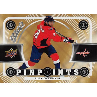 Insertní karty - Ovechkin Alex - 2022-23 MVP Pinpoints Gold No.8