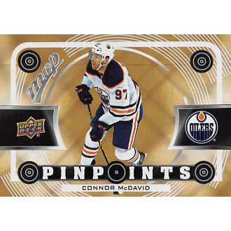 Insertní karty - McDavid Connor - 2022-23 MVP Pinpoints Gold No.25