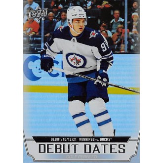 Insertní karty - Perfetti Cole - 2022-23 Upper Deck Debut Dates No.14