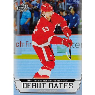 Insertní karty - Seider Moritz - 2022-23 Upper Deck Debut Dates No.25