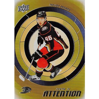 Insertní karty - Zegras Trevor - 2022-23 Upper Deck Centre of Attention No.4