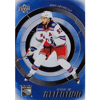 Insertní karty - Zibanejad Mika - 2022-23 Upper Deck Centre of Attention No.6