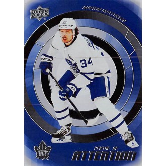 Insertní karty - Matthews Auston - 2022-23 Upper Deck Centre of Attention No.25