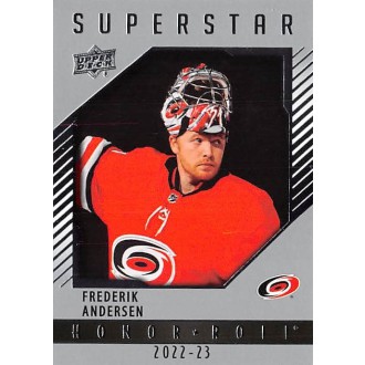 Insertní karty - Andersen Frederik - 2022-23 Upper Deck Honor Roll No.3
