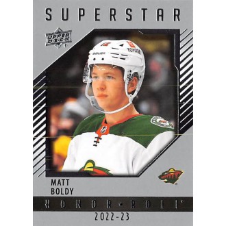 Insertní karty - Boldy Matt - 2022-23 Upper Deck Honor Roll No.26