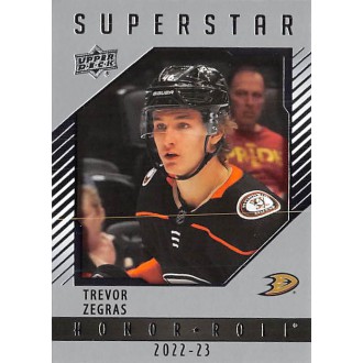 Insertní karty - Zegras Trevor - 2022-23 Upper Deck Honor Roll No.33