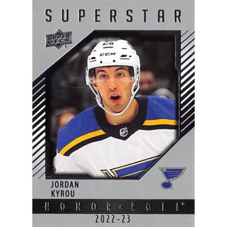 Insertní karty - Kyrou Jordan - 2022-23 Upper Deck Honor Roll No.48