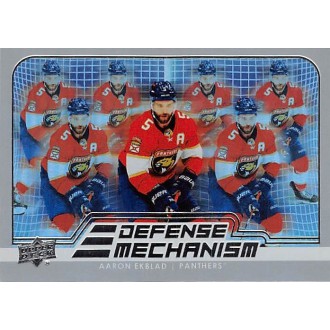 Insertní karty - Ekblad Aaron - 2022-23 Upper Deck Defense Mechanism No.4