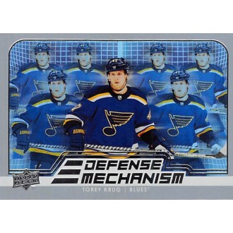 Insertní karty - Krug Torey - 2022-23 Upper Deck Defense Mechanism No.10