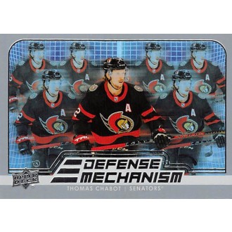 Insertní karty - Chabot Thomas - 2022-23 Upper Deck Defense Mechanism No.16