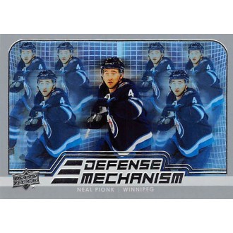 Insertní karty - Pionk Neal - 2022-23 Upper Deck Defense Mechanism No.17