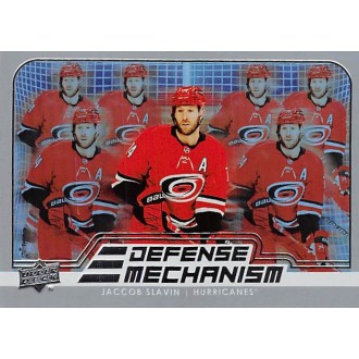 Insertní karty - Slavin Jaccob - 2022-23 Upper Deck Defense Mechanism No.18