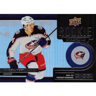 Insertní karty - Sillinger Cole - 2022-23 Upper Deck Rookie Retrospective No.7
