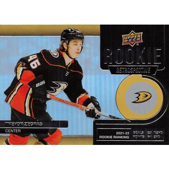 Insertní karty - Zegras Trevor - 2022-23 Upper Deck Rookie Retrospective No.14