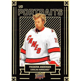 Insertní karty - Andersen Frederik - 2022-23 Upper Deck UD Portraits No.1