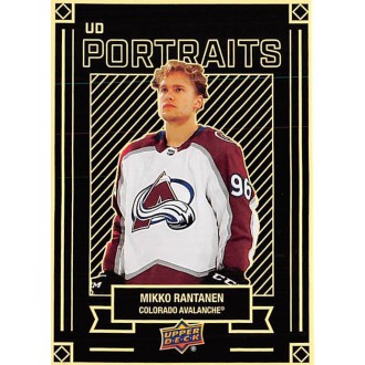 Insertní karty - Rantanen Mikko - 2022-23 Upper Deck UD Portraits No.3