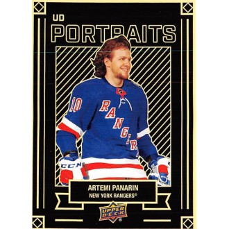 Insertní karty - Panarin Artemi - 2022-23 Upper Deck UD Portraits No.4