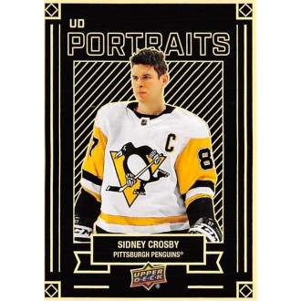 Insertní karty - Crosby Sidney - 2022-23 Upper Deck UD Portraits No.14