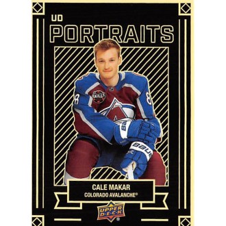 Insertní karty - Makar Cale - 2022-23 Upper Deck UD Portraits No.15
