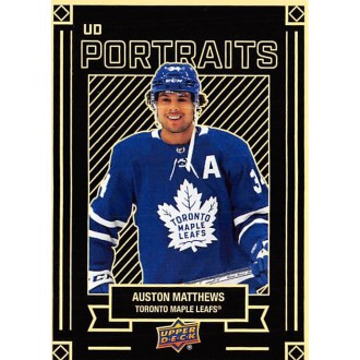 Insertní karty - Matthews Auston - 2022-23 Upper Deck UD Portraits No.17