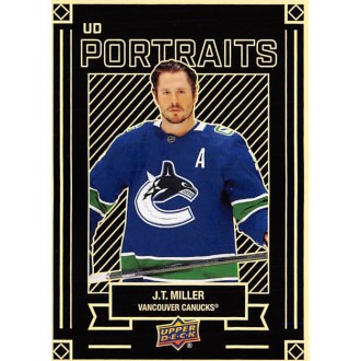 Insertní karty - Miller J.T. - 2022-23 Upper Deck UD Portraits No.18