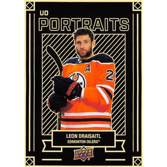 Insertní karty - Draisaitl Leon - 2022-23 Upper Deck UD Portraits No.19