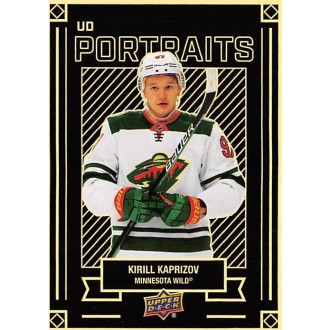 Insertní karty - Kaprizov Kirill - 2022-23 Upper Deck UD Portraits No.22