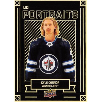 Insertní karty - Connor Kyle - 2022-23 Upper Deck UD Portraits No.24