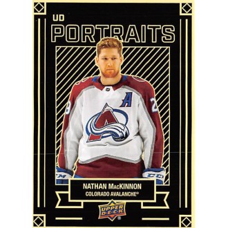 Insertní karty - MacKinnon Nathan - 2022-23 Upper Deck UD Portraits No.25