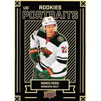 Insertní karty - Rossi Marco - 2022-23 Upper Deck UD Portraits No.37