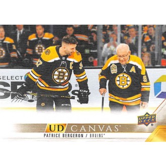 Insertní karty - Bergeron Patrice - 2022-23 Upper Deck Canvas No.6