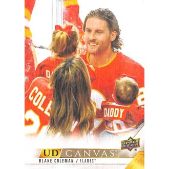 Insertní karty - Coleman Blake - 2022-23 Upper Deck Canvas No.13