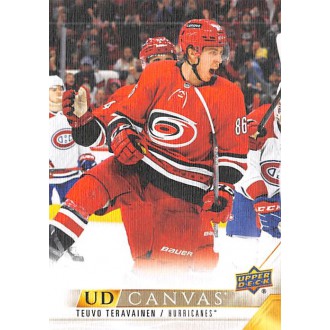 Insertní karty - Teravainen Teuvo - 2022-23 Upper Deck Canvas No.18