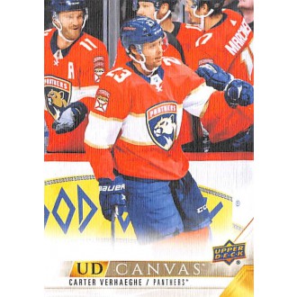 Insertní karty - Verhaeghe Carter - 2022-23 Upper Deck Canvas No.37