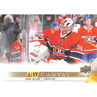 Insertní karty - Allen Jake - 2022-23 Upper Deck Canvas No.42