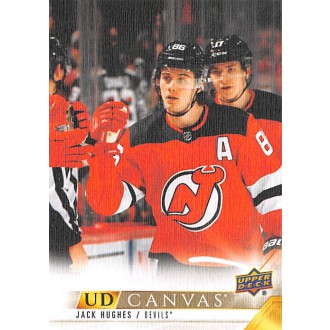 Insertní karty - Hughes Jack - 2022-23 Upper Deck Canvas No.49
