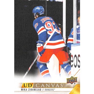 Insertní karty - Zibanejad Mika - 2022-23 Upper Deck Canvas No.55
