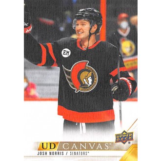 Insertní karty - Norris Josh - 2022-23 Upper Deck Canvas No.57