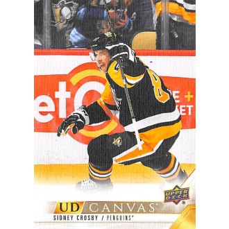 Insertní karty - Crosby Sidney - 2022-23 Upper Deck Canvas No.59