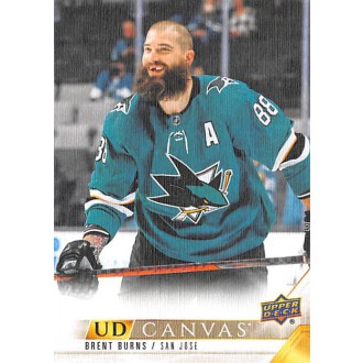 Insertní karty - Burns Brent - 2022-23 Upper Deck Canvas No.63