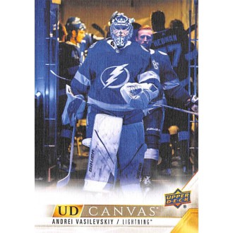 Insertní karty - Vasilevskiy Andrei - 2022-23 Upper Deck Canvas No.74