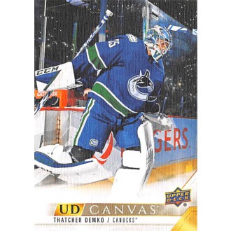 Insertní karty - Demko Thatcher - 2022-23 Upper Deck Canvas No.79