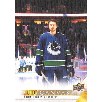 Insertní karty - Hughes Quinn - 2022-23 Upper Deck Canvas No.81