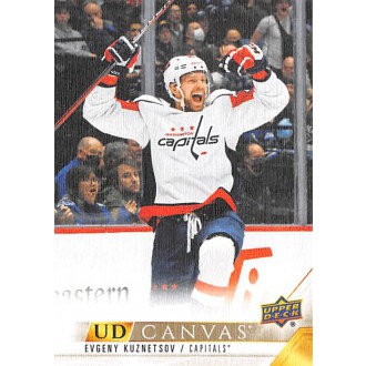 Insertní karty - Kuznetsov Evgeny - 2022-23 Upper Deck Canvas No.86