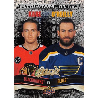 Insertní karty - Kane Patrick, O’Reilly Ryan - 2022-23 MVP Encounters on Ice Gold No.2