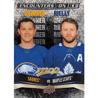 Insertní karty - Skinner Jeff, Rielly Morgan - 2022-23 MVP Encounters on Ice Gold No.12