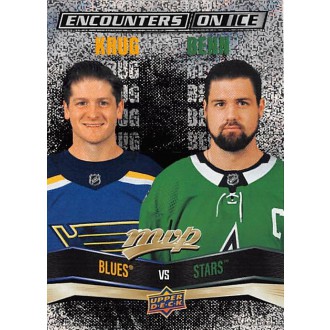 Insertní karty - Krug Torey, Benn Jamie - 2022-23 MVP Encounters on Ice Gold No.18